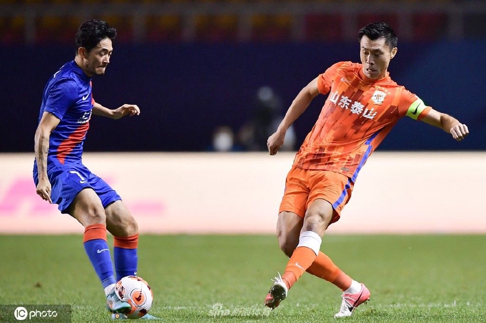 [中超联赛]上海申花2-1山东泰山