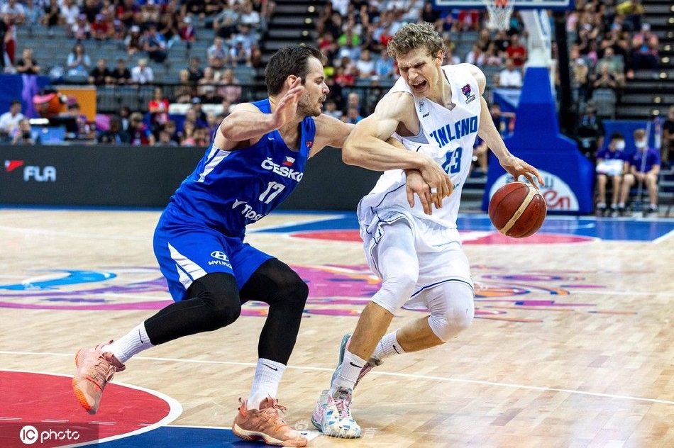 [男篮欧洲杯]芬兰98-88捷克