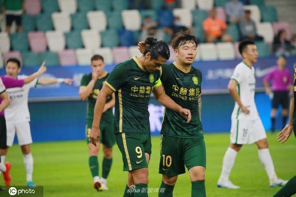 [中超联赛]北京国安2-2浙江队