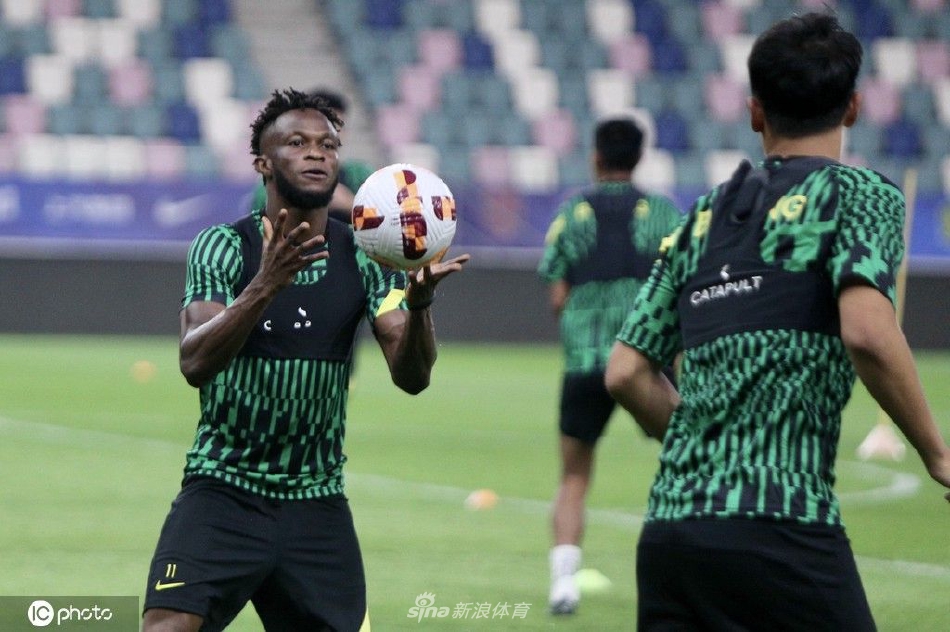 北京国安队备战训练