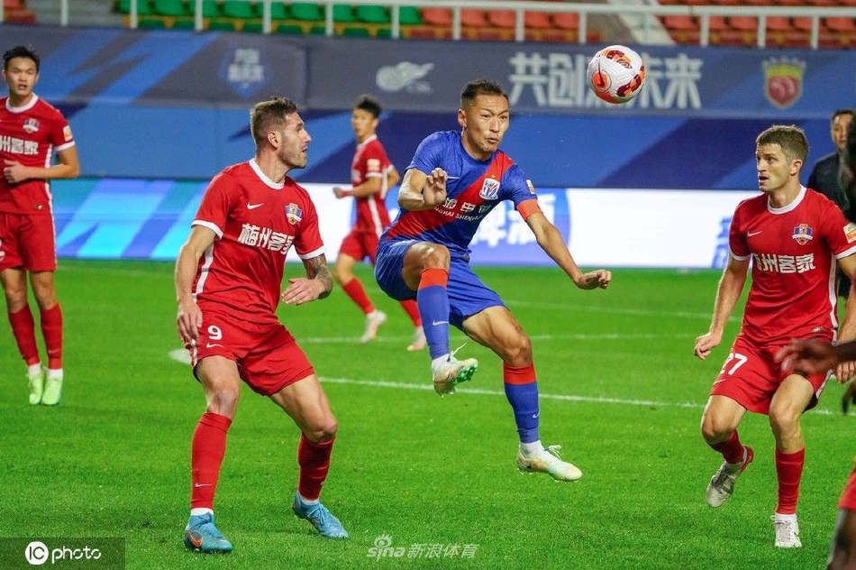 [中超联赛]上海申花1-0梅州客家