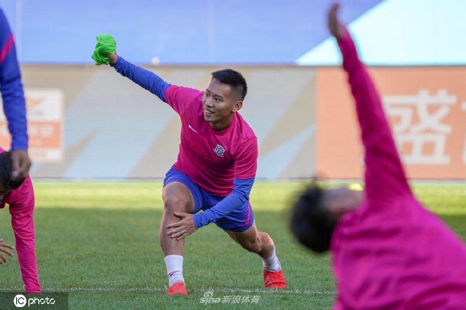 上海申花备战训练
