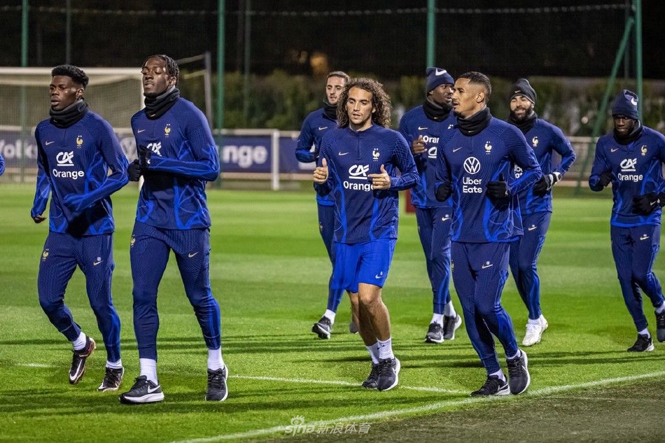 卡塔尔世界杯法国队备战训练