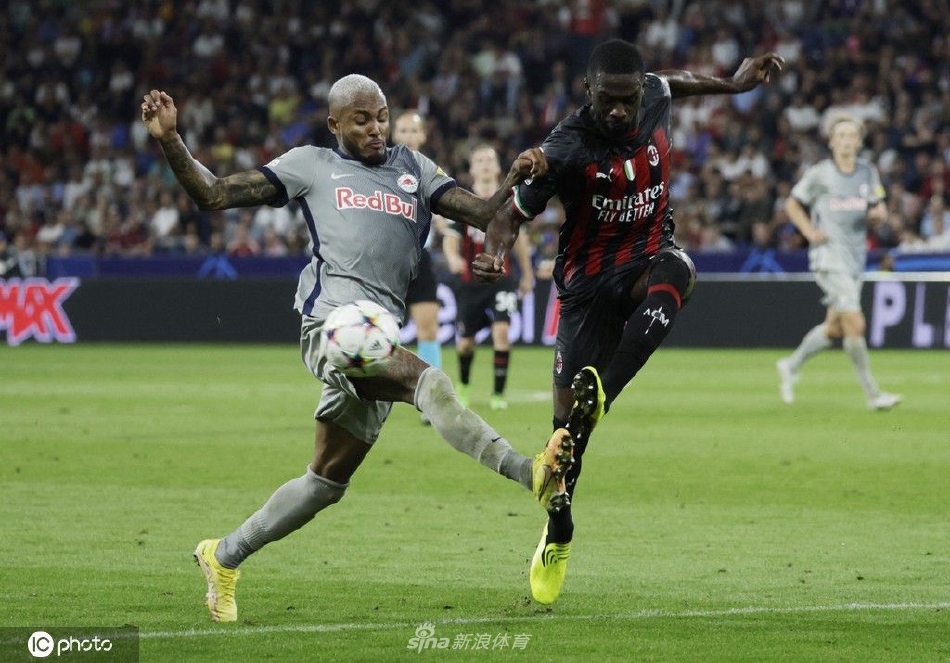 [欧冠]萨尔茨堡红牛1-1AC米兰