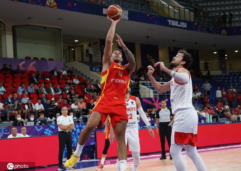 [男篮欧洲杯]西班牙72-69土耳其