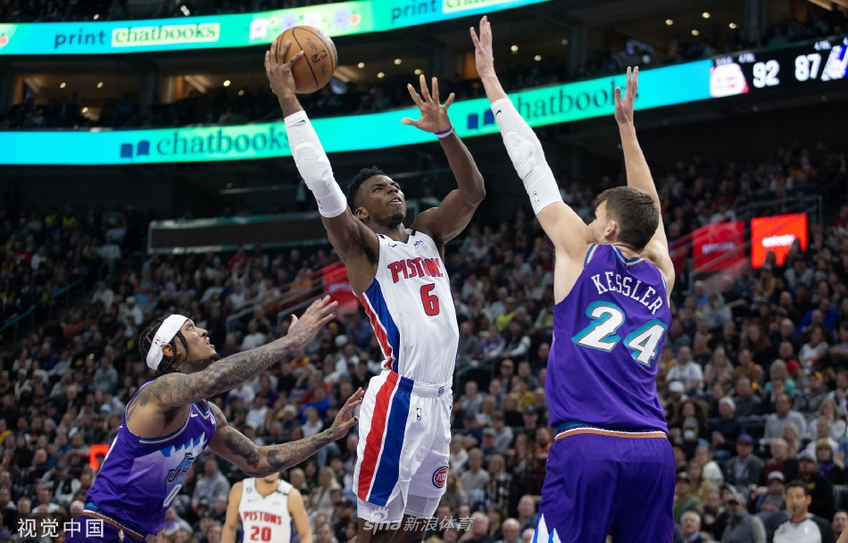 [NBA]活塞125-116爵士 博格达诺维奇23分