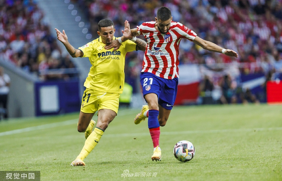 [西甲]马竞0-2比利亚雷亚尔