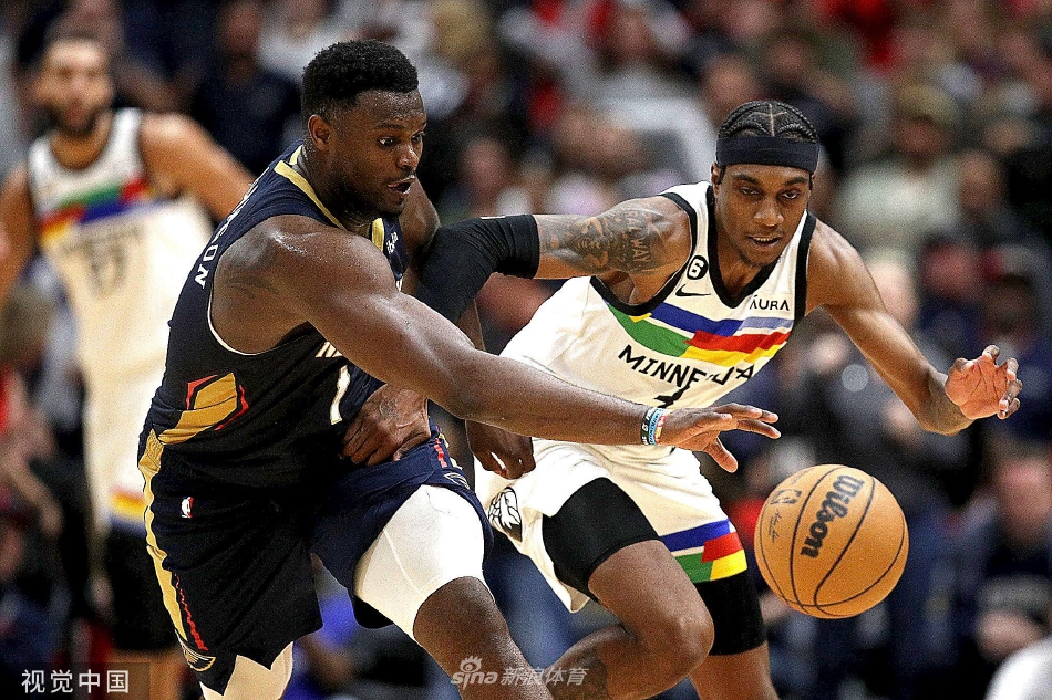 [NBA]鹈鹕119-118险胜森林狼 锡安轰43分