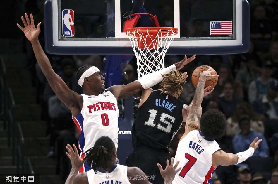 [NBA]灰熊114-103击败活塞