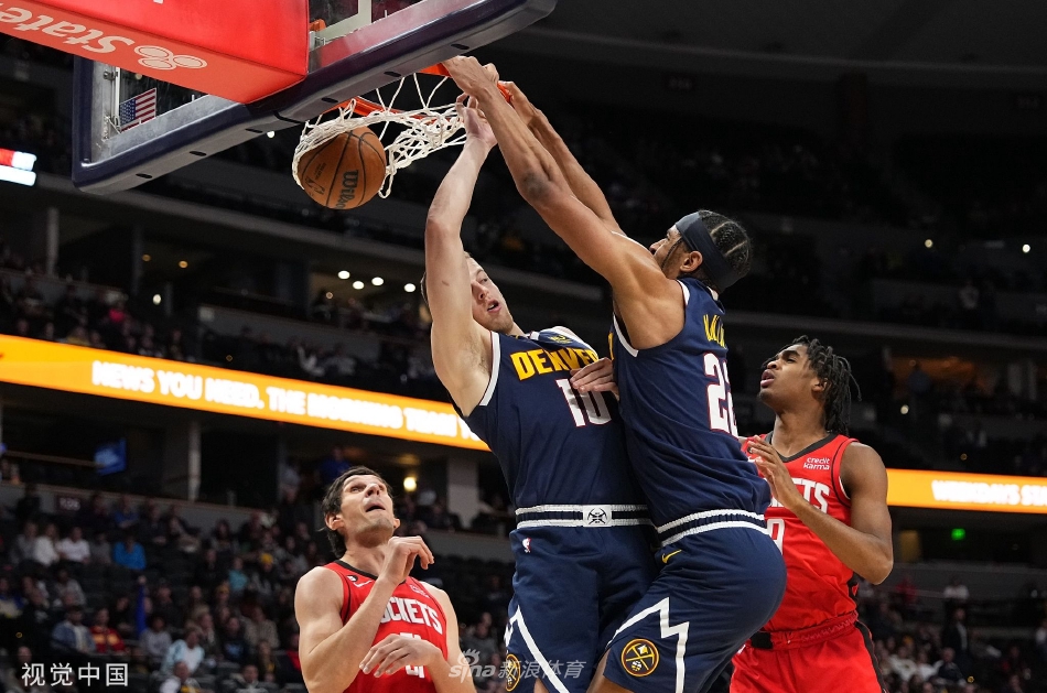 [NBA]掘金129-113轻取火箭 约基奇32+12+8穆雷31分