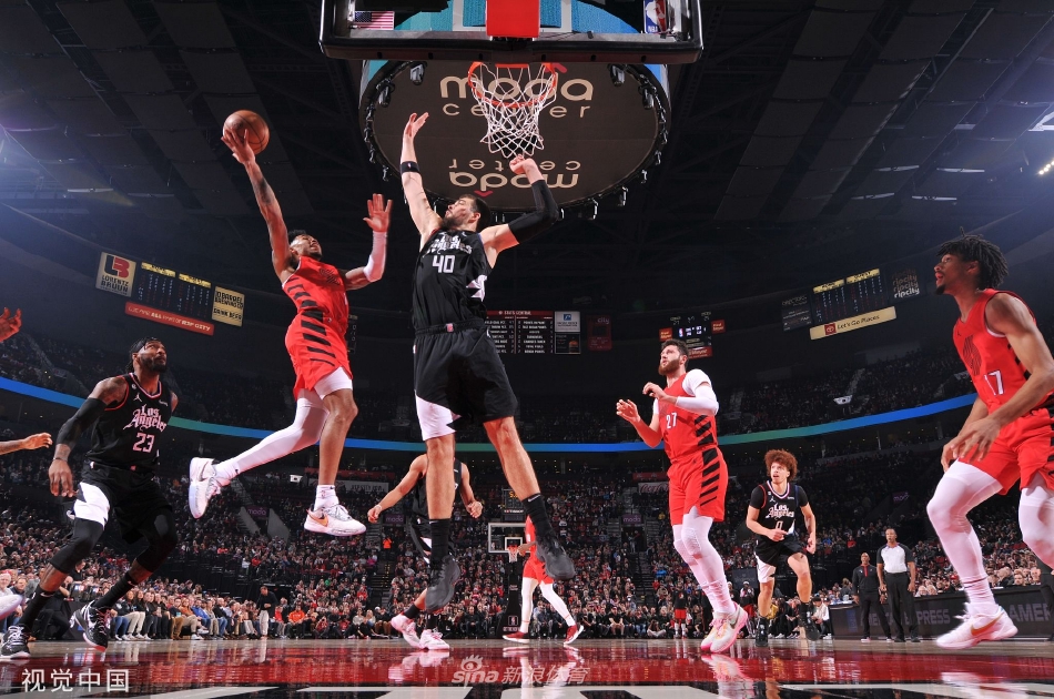 [NBA]快船118-112逆转开拓者 鲍威尔32分