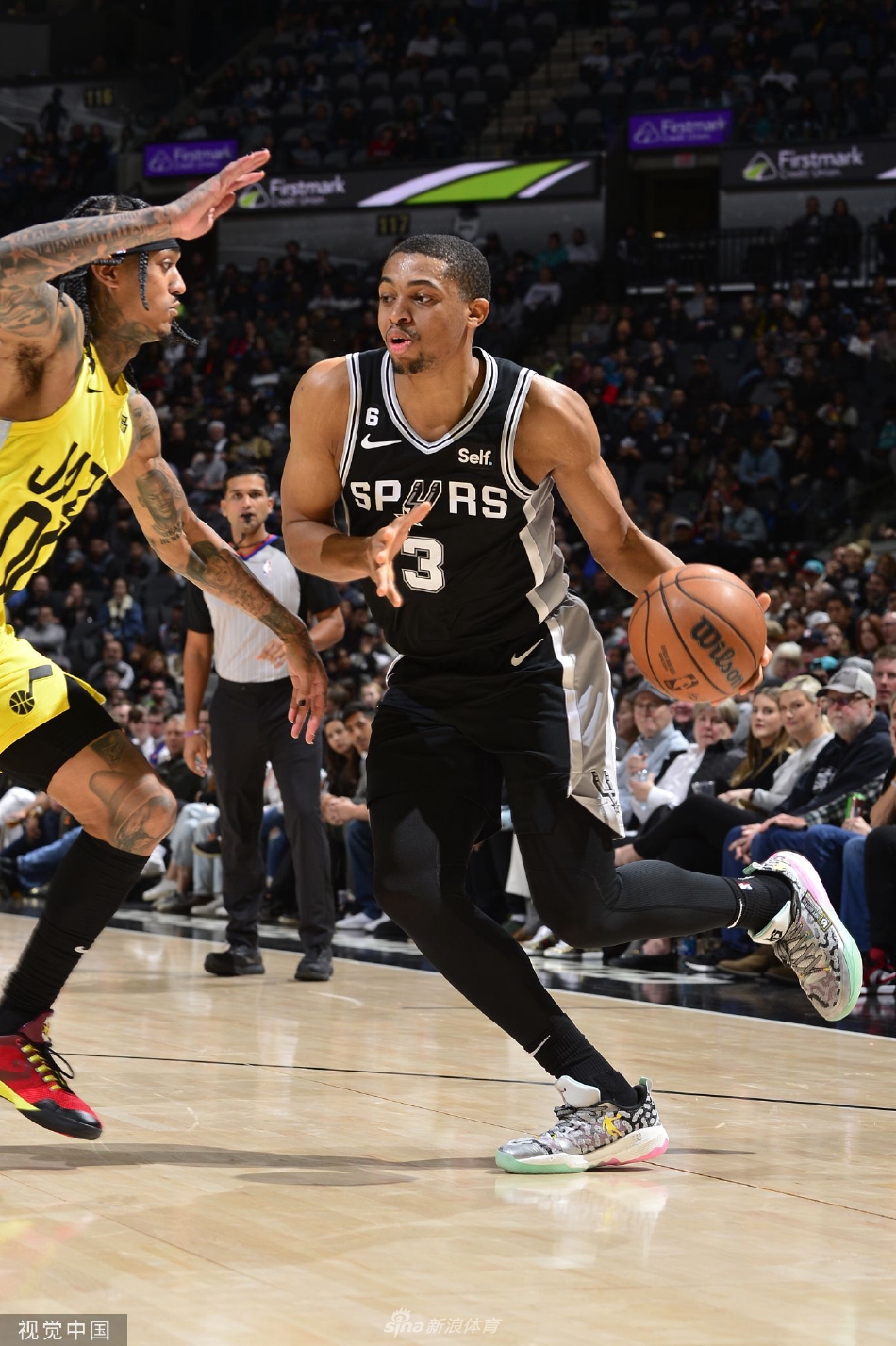 [NBA]马刺126-122力克爵士 瓦塞尔24分