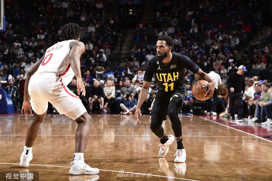 [NBA]犹他爵士98-105费城76人