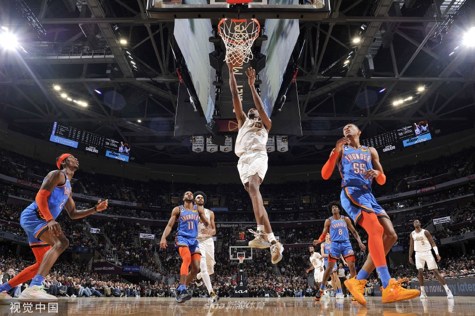 [NBA]骑士110-102击败雷霆 勒韦尔22分