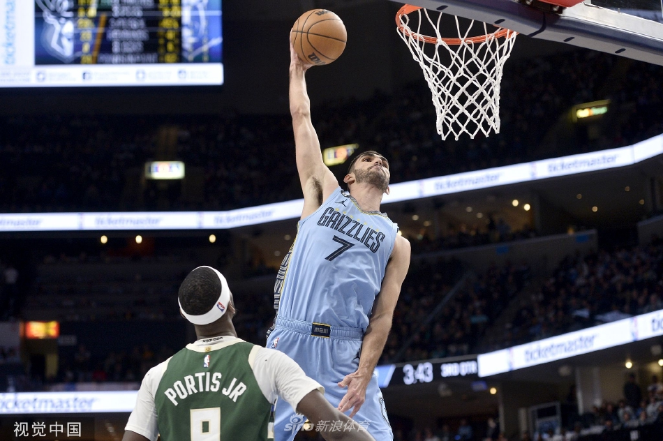 [NBA]灰熊142-101擒雄鹿 莫兰特25+10+10