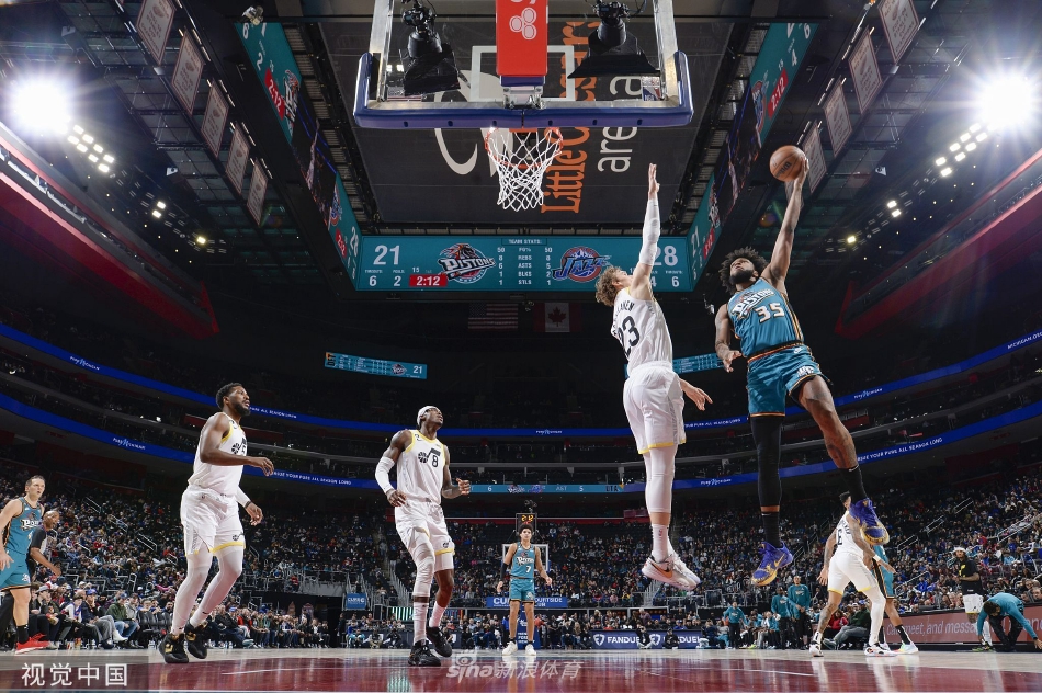 [NBA]爵士126-111活塞 马尔卡宁38分