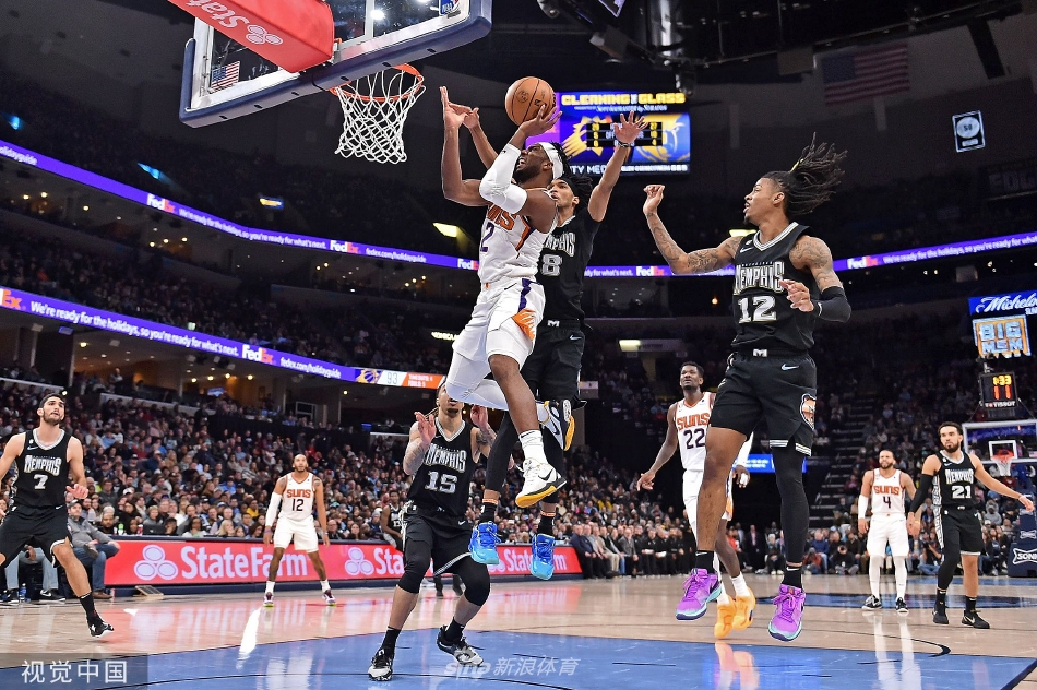 [NBA]太阳125-108轻取灰熊