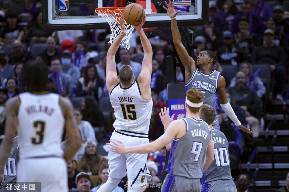 [NBA]国王127-126掘金 蒙克罚球绝杀