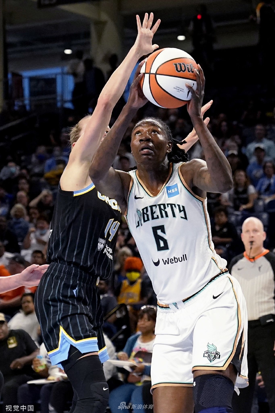 [WNBA季后赛]纽约自由人98-91芝加哥天空