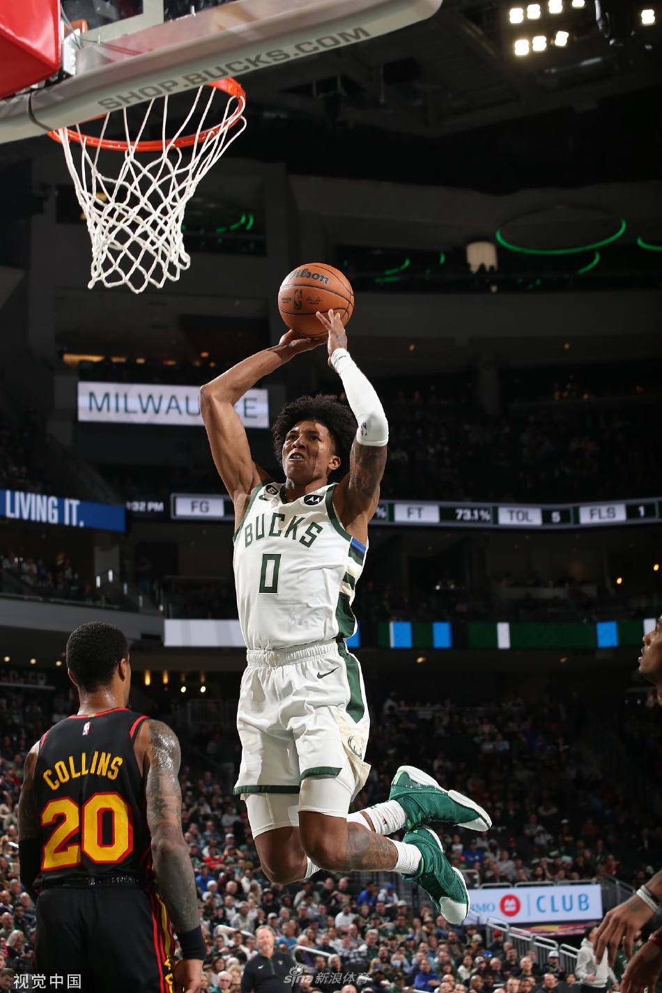 [NBA]老鹰121-106雄鹿 特雷-杨21+9亨特24分