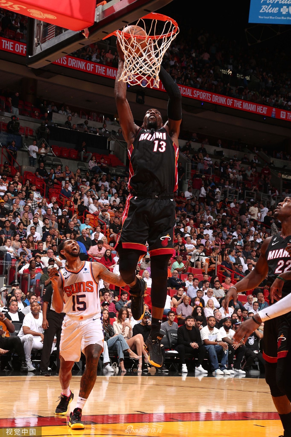 [NBA]热火113-112逆转太阳 阿德巴约30分