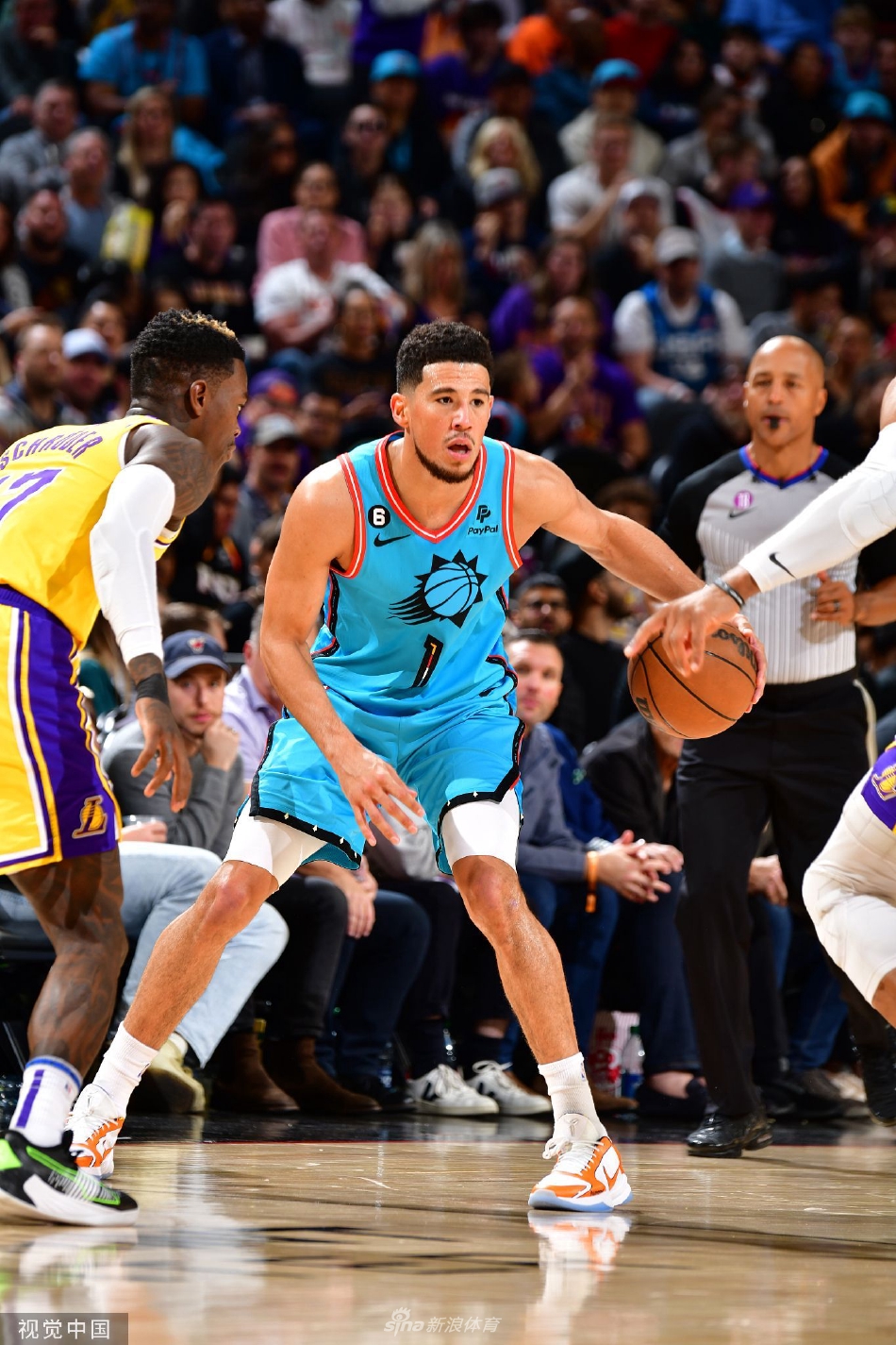 [NBA]太阳115-105湖人 布克25分浓眉37+21