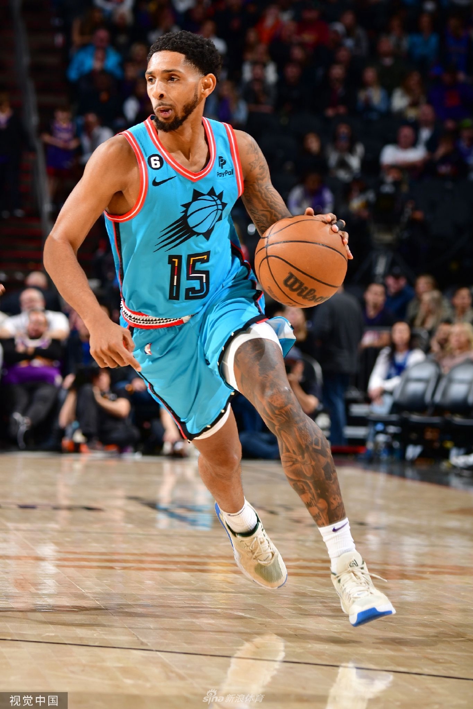 [NBA]太阳115-105湖人 布克25分浓眉37+21