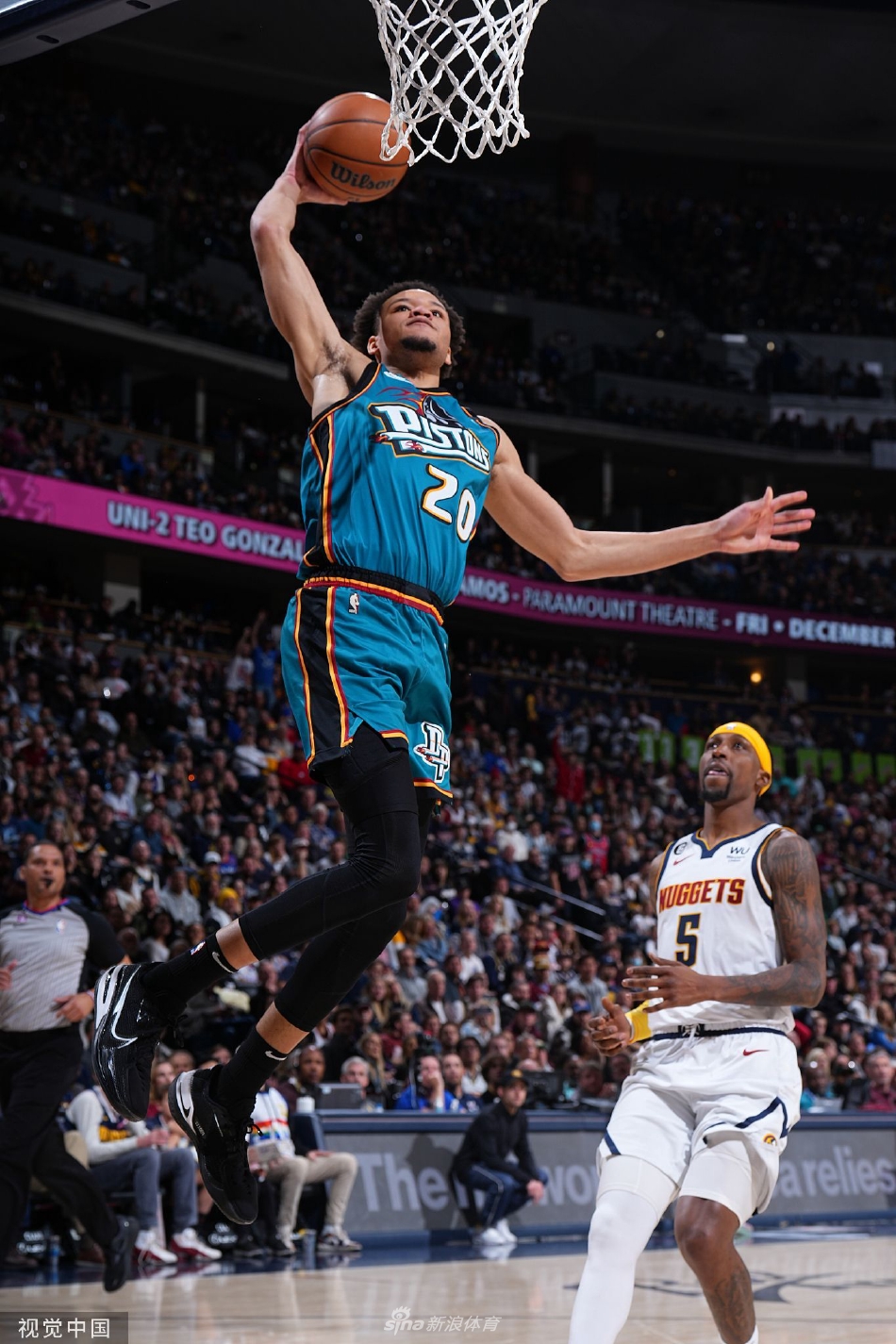 [NBA]活塞110-108击败掘金 博格达诺维奇22分