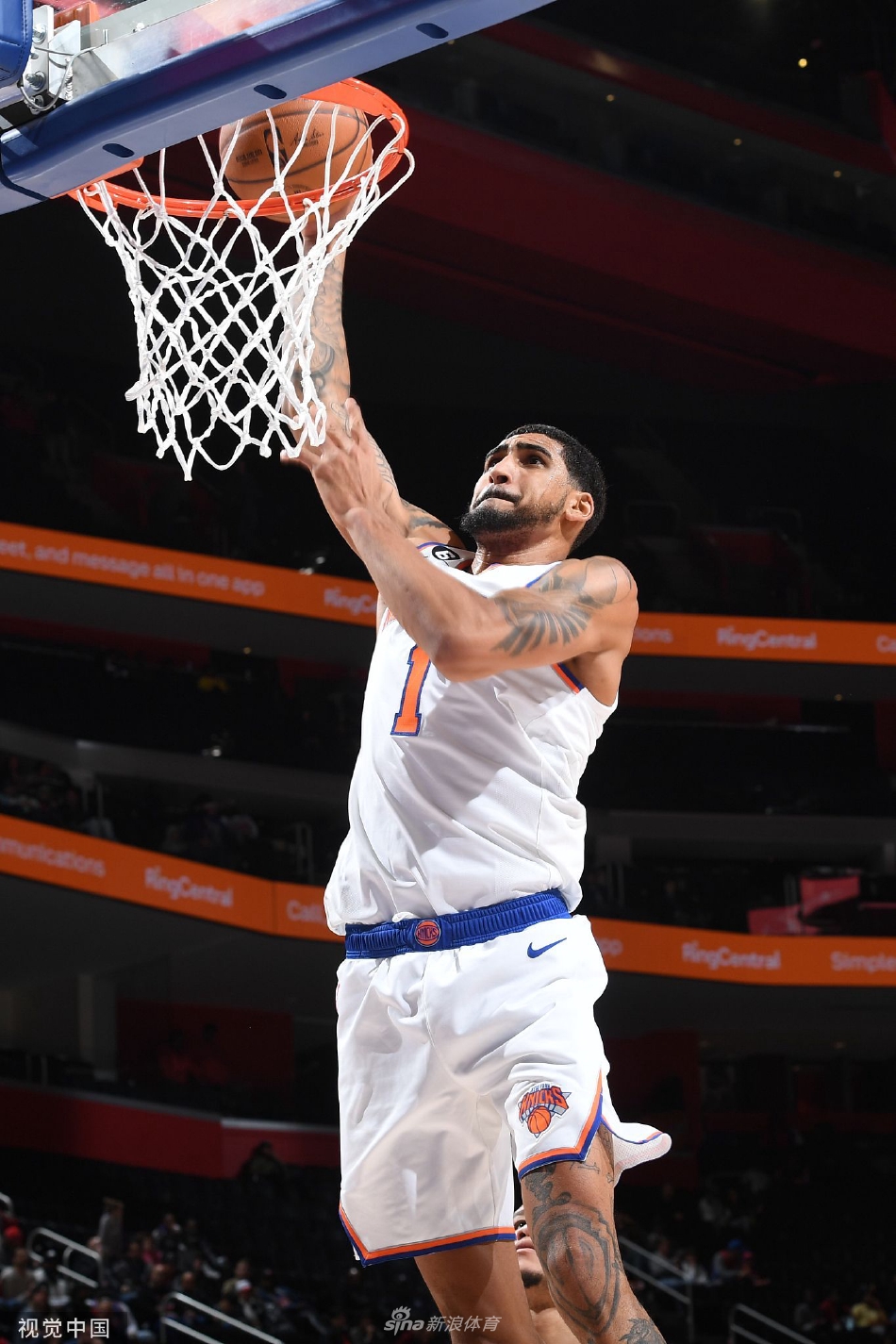 [NBA]尼克斯140-110送活塞 兰德尔36+7+5巴雷特16分