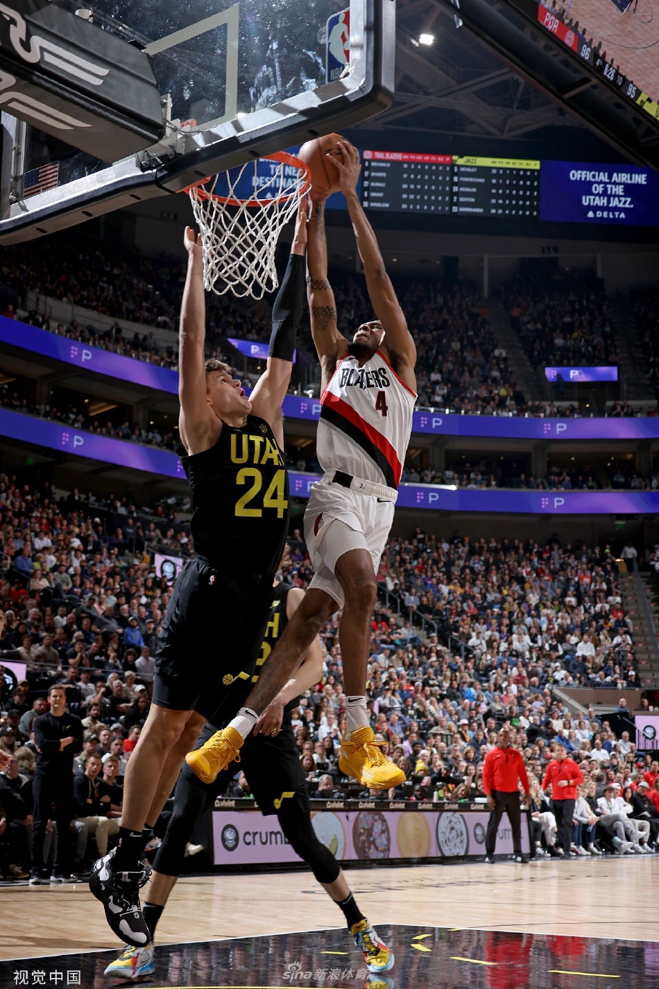 [NBA]开拓者116-111险胜爵士 西蒙斯45分