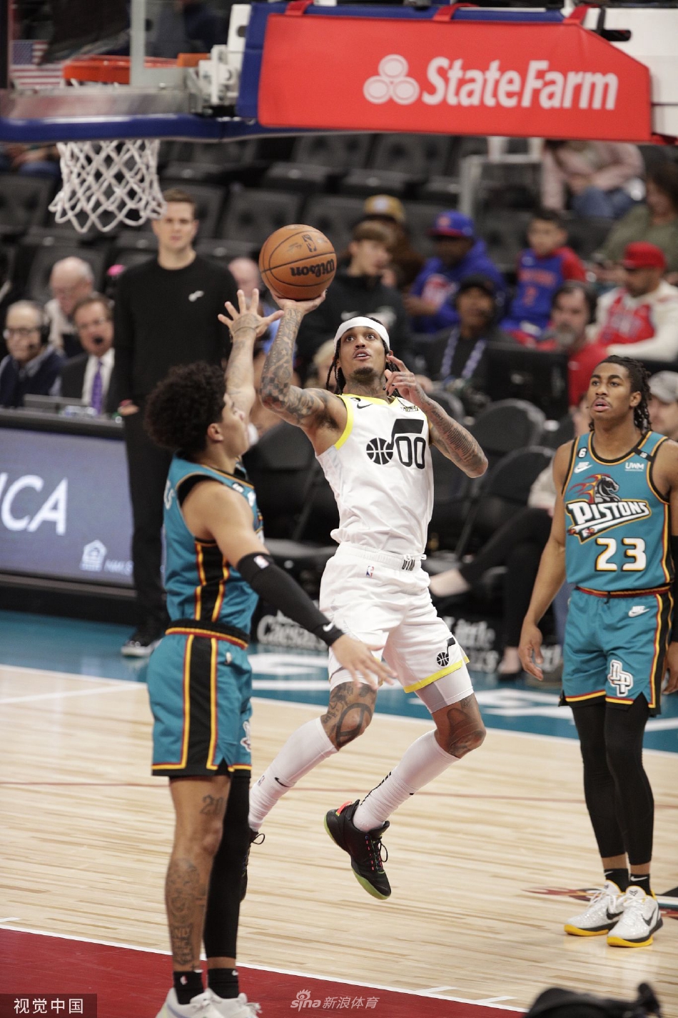 [NBA]爵士126-111活塞 马尔卡宁38分