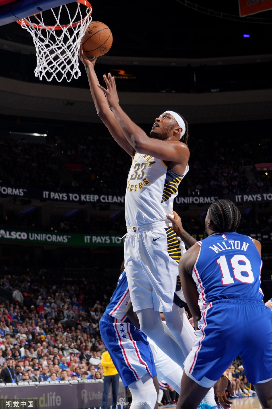 [NBA]76人加时129-126险胜步行者 哈登26分