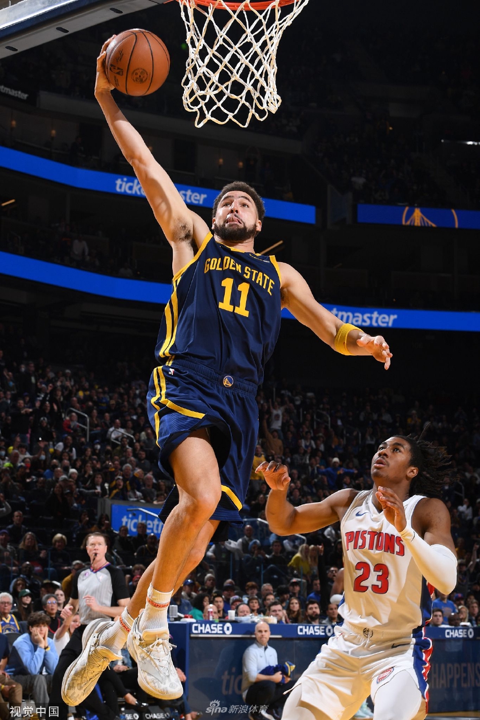 [NBA]勇士119-122活塞 汤普森空砍33分