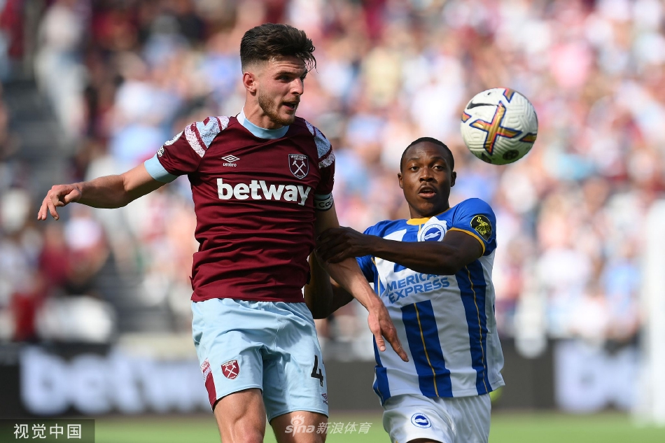 [英超]西汉姆联0-2布莱顿