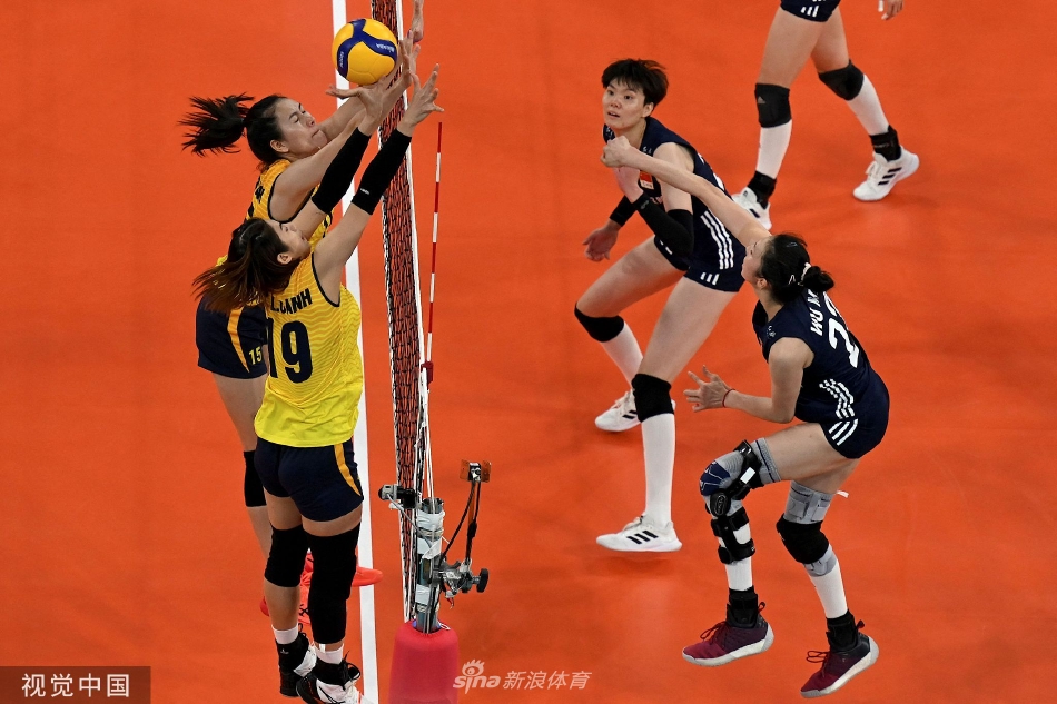 [女排亚洲杯]中国女排3-2越南女排