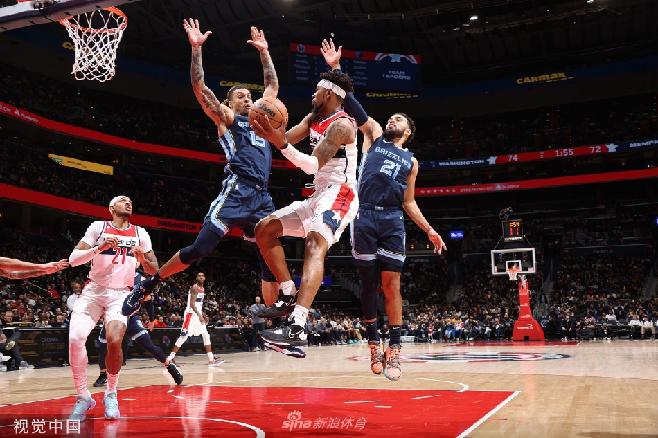 [NBA]灰熊92-102华盛顿奇才 波神25+6