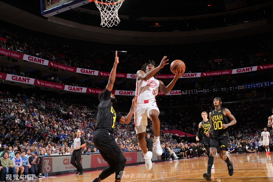 [NBA]犹他爵士98-105费城76人