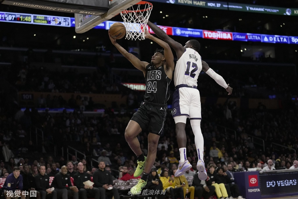 [NBA]篮网103-116湖人 浓眉37+18