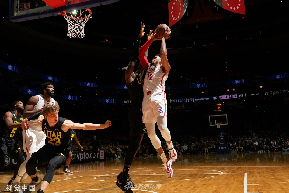 [NBA]犹他爵士98-105费城76人