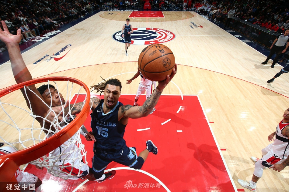 [NBA]灰熊92-102华盛顿奇才 波神25+6