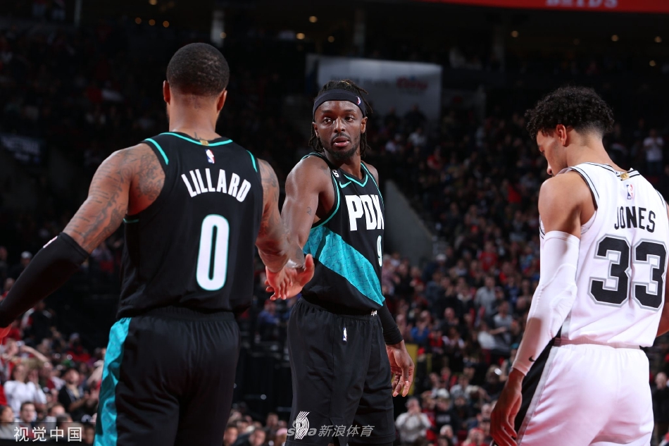 [NBA]马刺110-117不敌开拓者 格兰特29+8