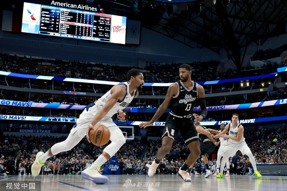 [NBA]独行侠103-101险胜快船 东契奇35+11+5