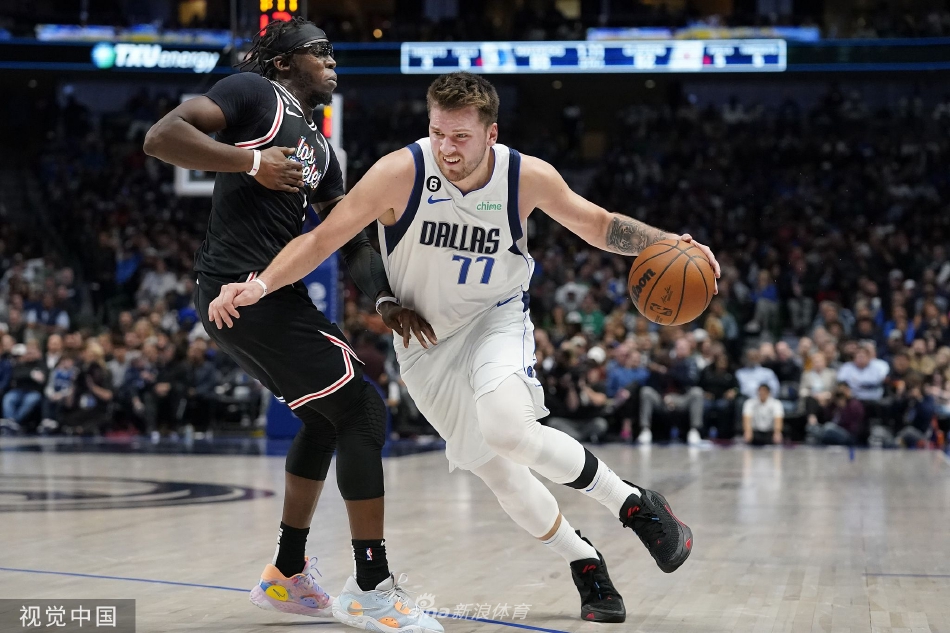 [NBA]独行侠103-101险胜快船 东契奇35+11+5