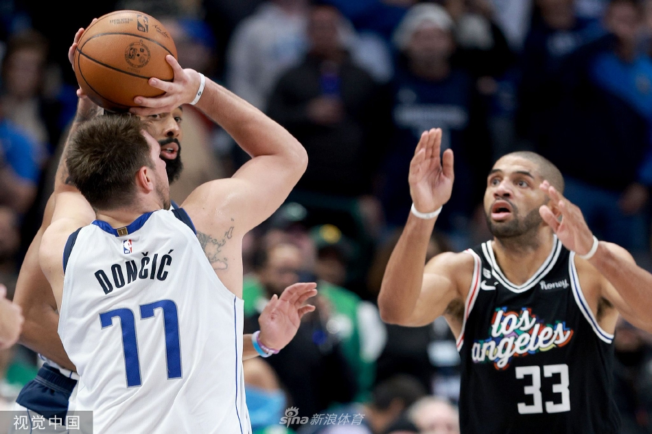 [NBA]独行侠103-101险胜快船 东契奇35+11+5