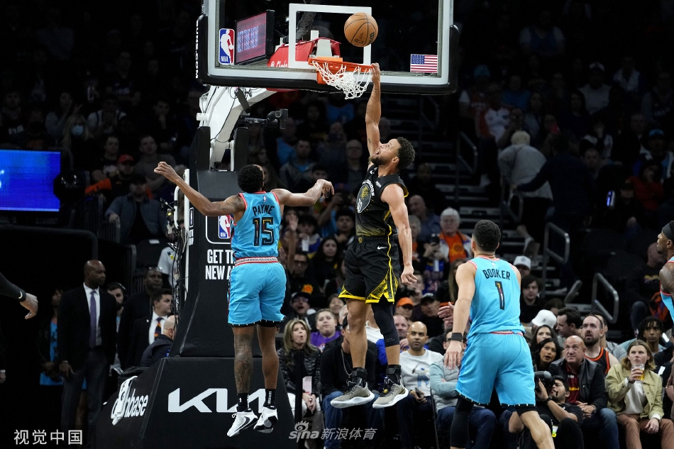 [NBA]勇士119-130太阳 库里空砍50+9+6布克27+9