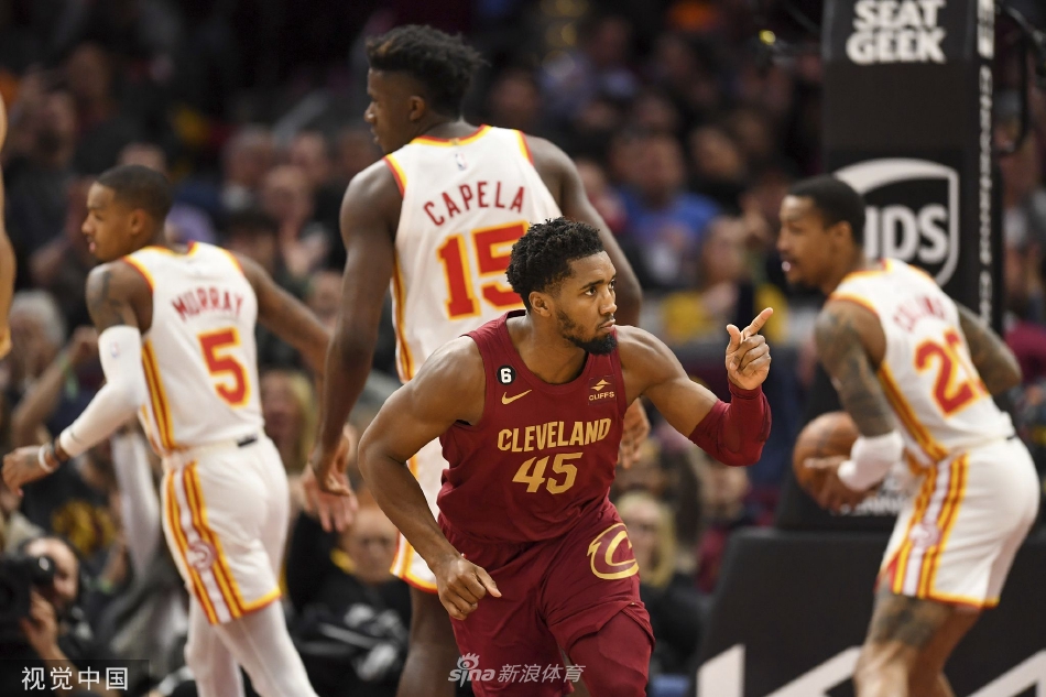 [NBA]骑士114-102老鹰 米切尔29+9加兰26+9