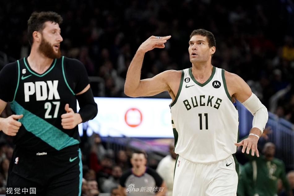 [NBA]雄鹿119-111力克开拓者 字母哥37+7+6