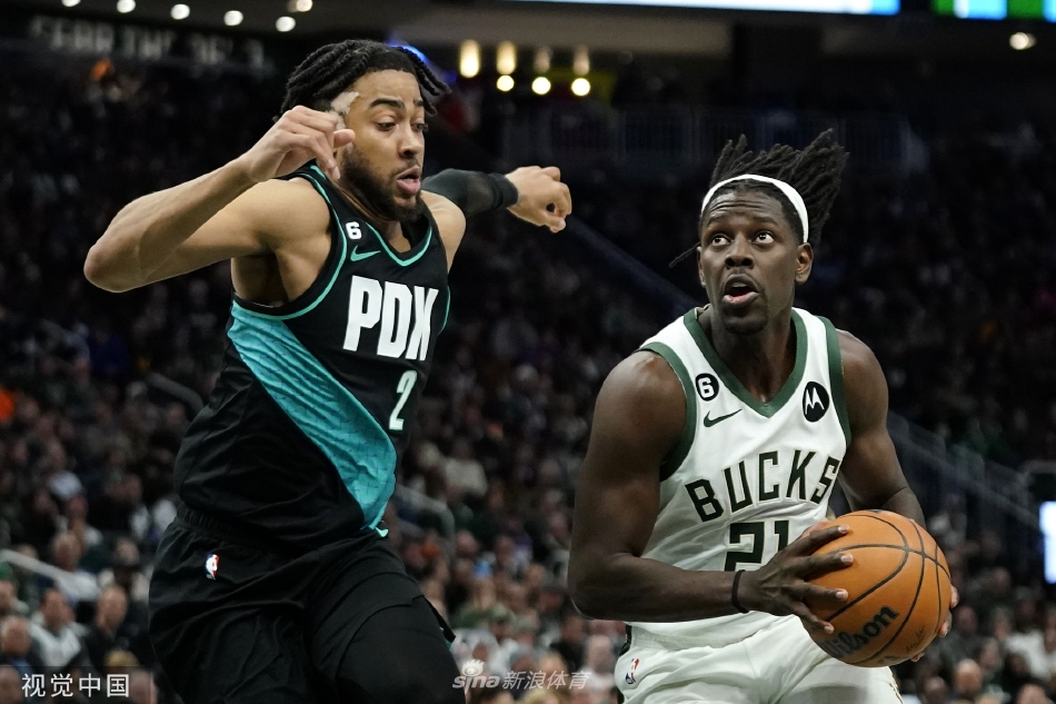 [NBA]雄鹿119-111力克开拓者 字母哥37+7+6