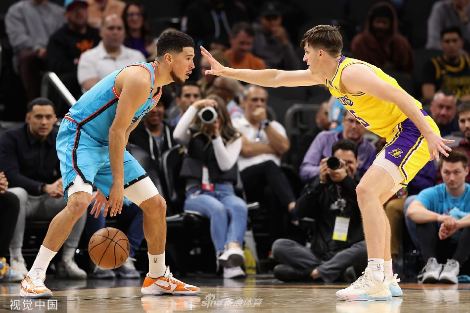 [NBA]太阳115-105湖人 布克25分浓眉37+21