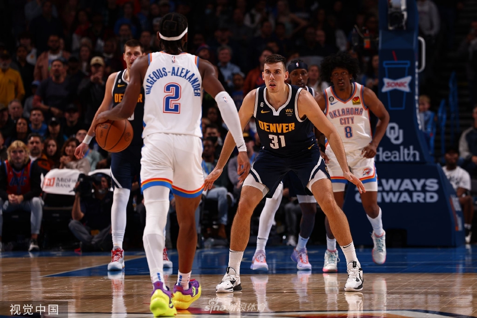 [NBA]掘金加时131-126胜雷霆 约基奇39+10+9